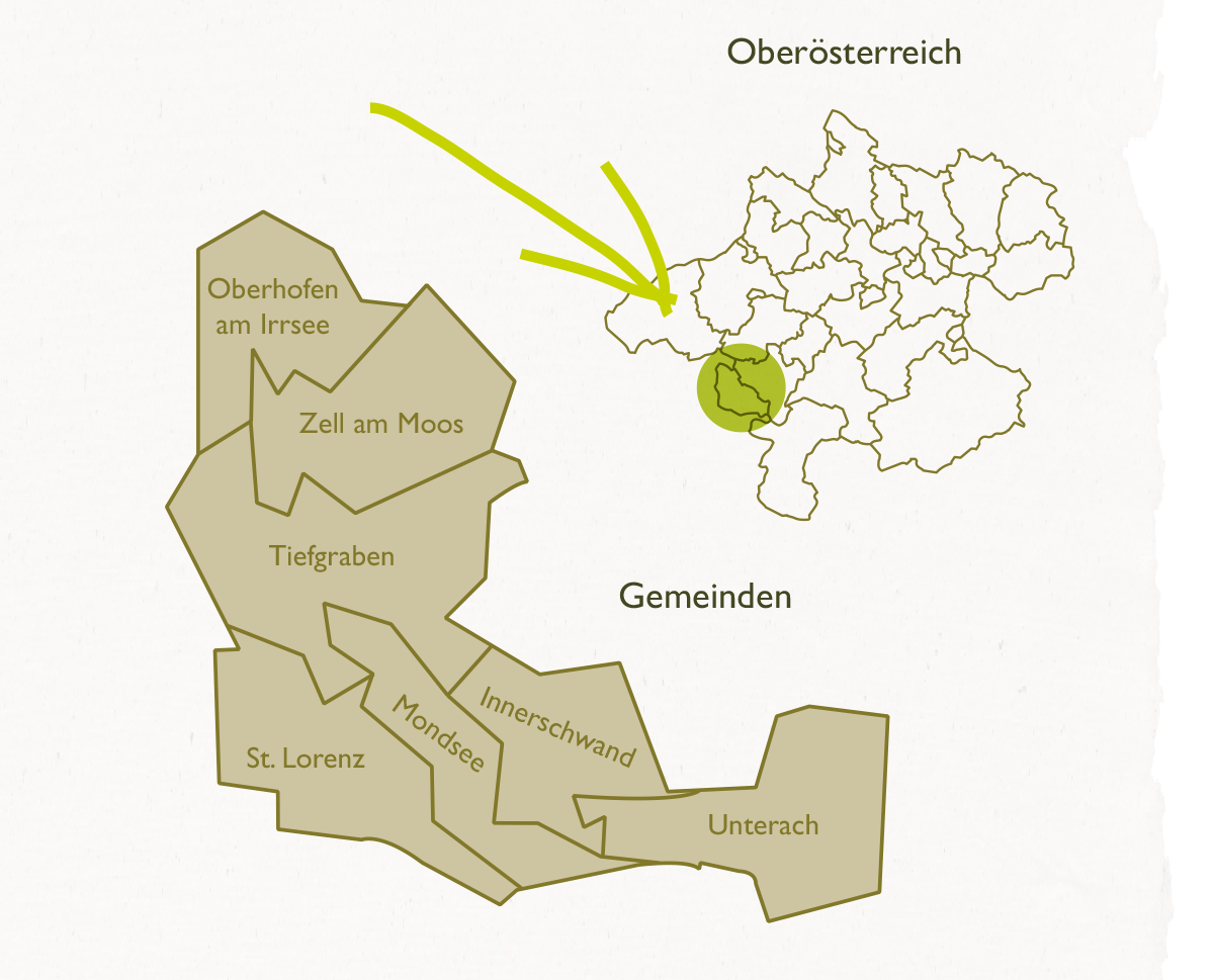 Karte Naturpark Bauernland