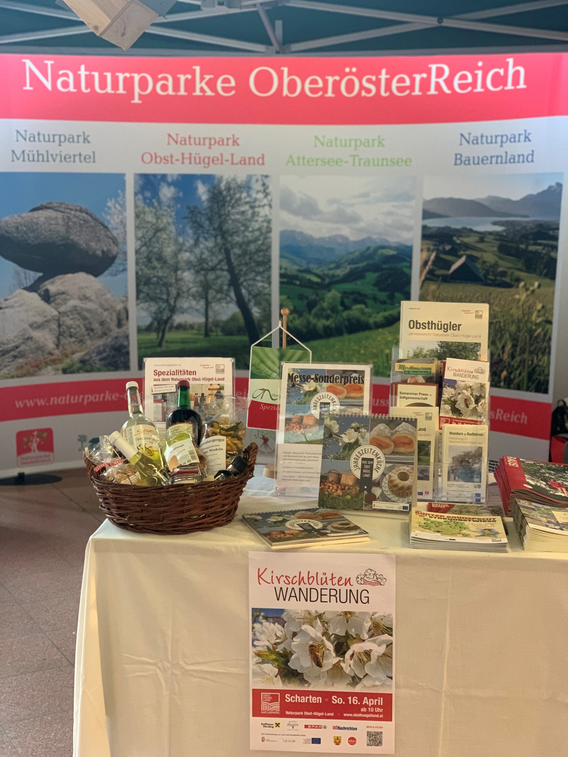 Stand bei der Messer Blühendes Österreich