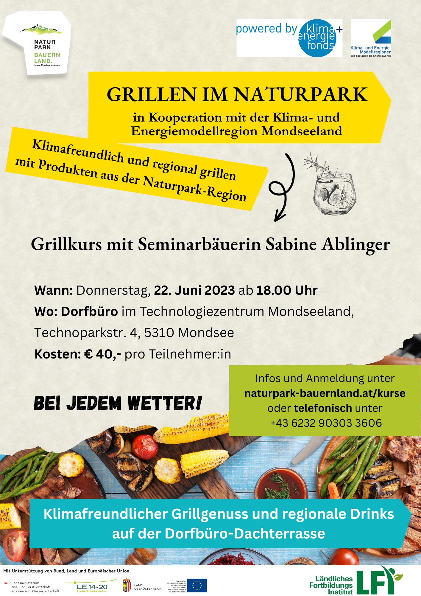 Flyer Grillkurs