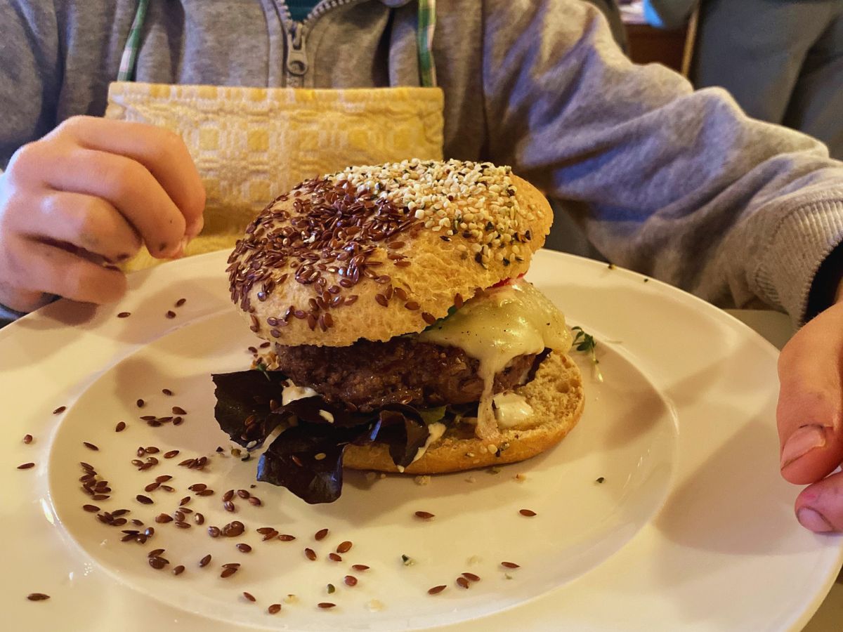 Der fertige Burger