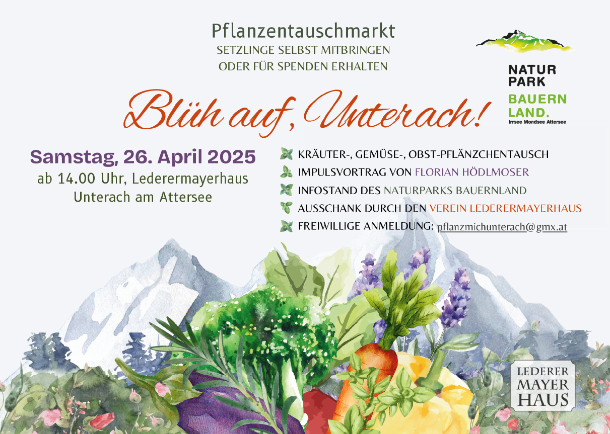Pflanzentauschmarkt Unterach